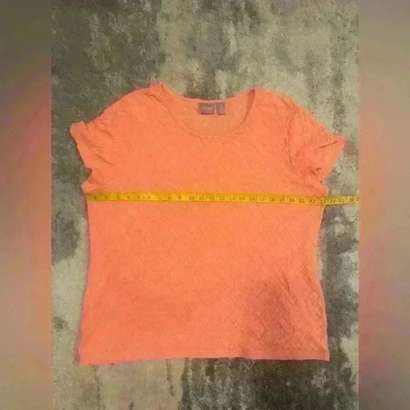 Women’s Peach Chico’s Top - Picture 5 of 6